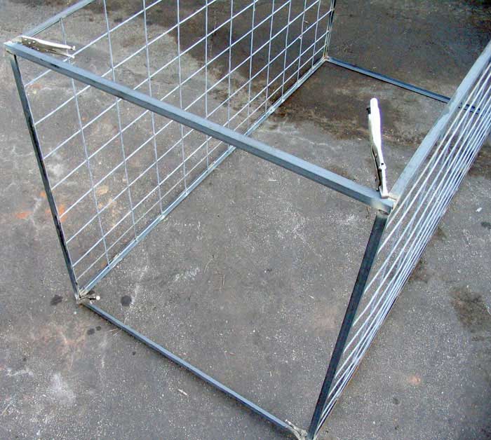 How to build a hog trap without welding